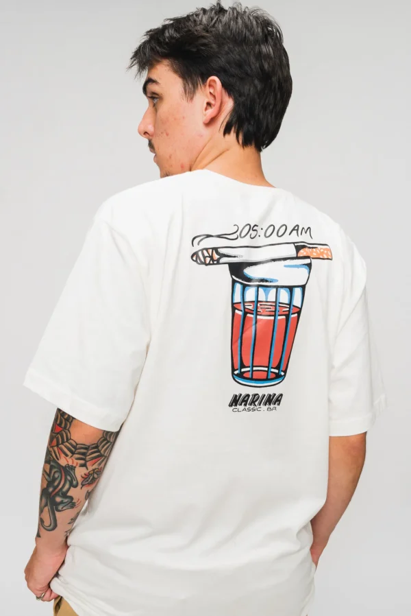 CAMISETA NARINA CAFEZIN NARINA SKATE - Imagem 3